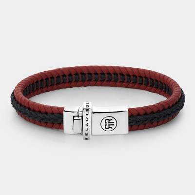 Rebel & Rose | Dual Twisted Black-Red