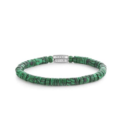 Rebel & Rose | Slices - Malachite Green