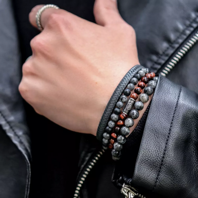 Rebel & Rose | Small Braided Anthracite