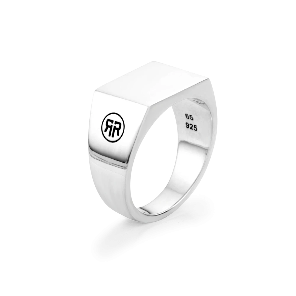 Ring Rectangle Silver Shine 63 (Ø20) - 10 gr. 925