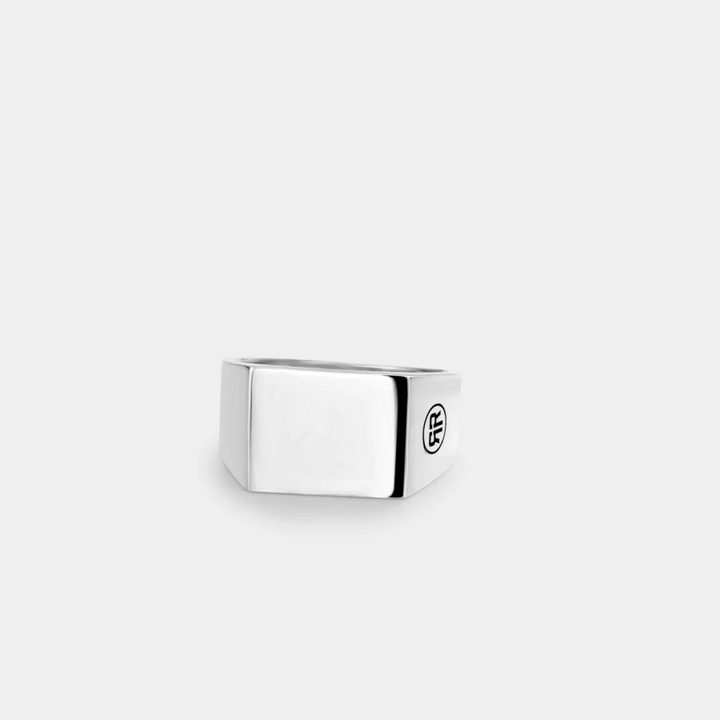 Ring Rectangle Silver Shine 63 (Ø20) - 10 gr. 925