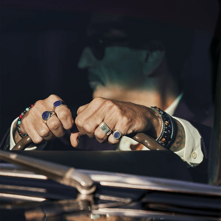 Ring Rectangle Silver Shine 63 (Ø20) - 10 gr. 925