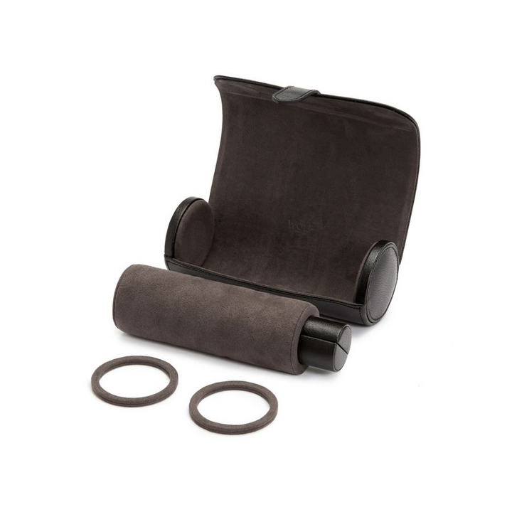 Wolf1834 | Bruin lederen herensieraden bewaarrol | Blake