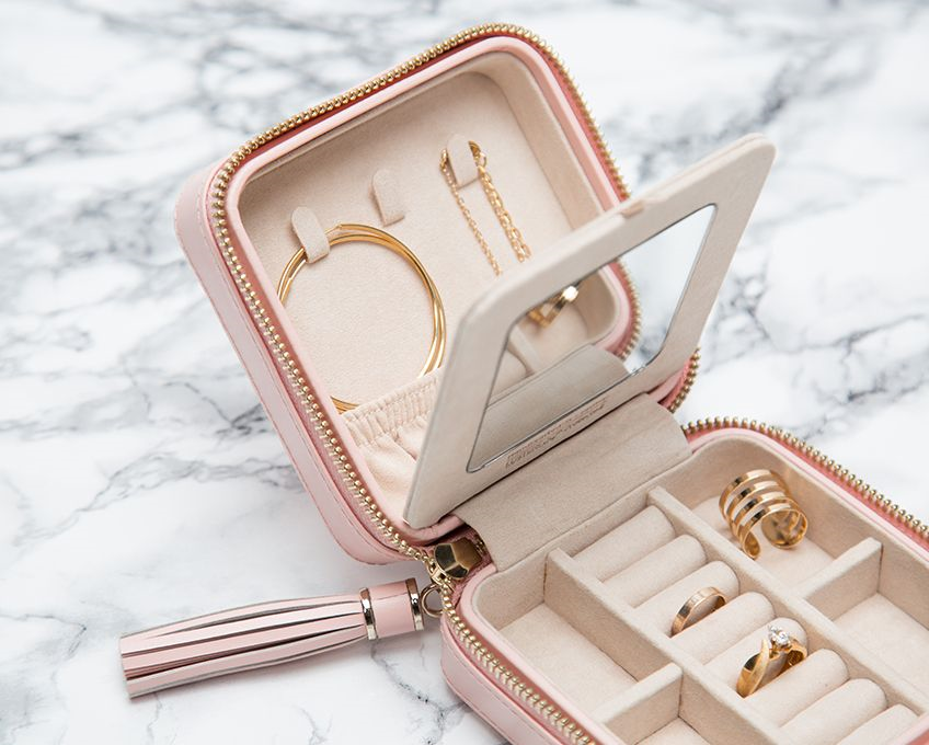 Wolf1834 | Zip Travel rozenkwarts| Caroline