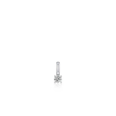 Zilveren hanger met 0,12ct labgrown diamant